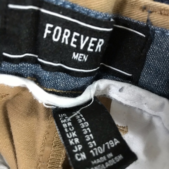 F 21 Men’s Khaki Pants Size 31 - Picture 5 of 6